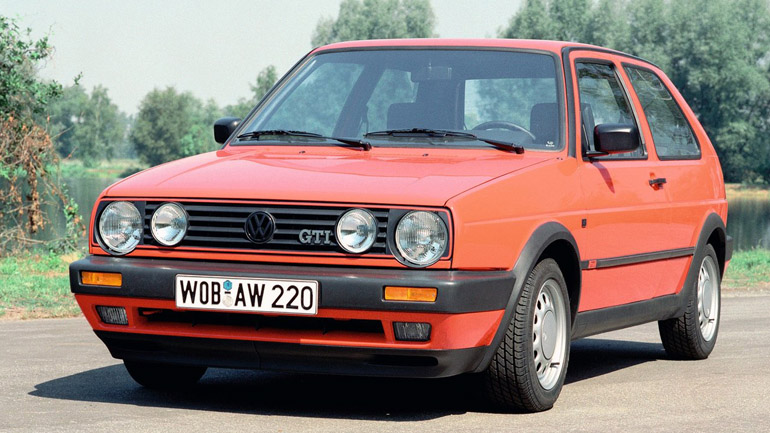 Η εξέλιξη της μάσκας του Golf GTI